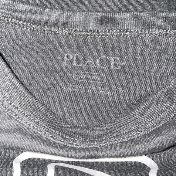 The Children’s Place Gray & White Long Sleeve T-Shirt - Picture 2 of 2